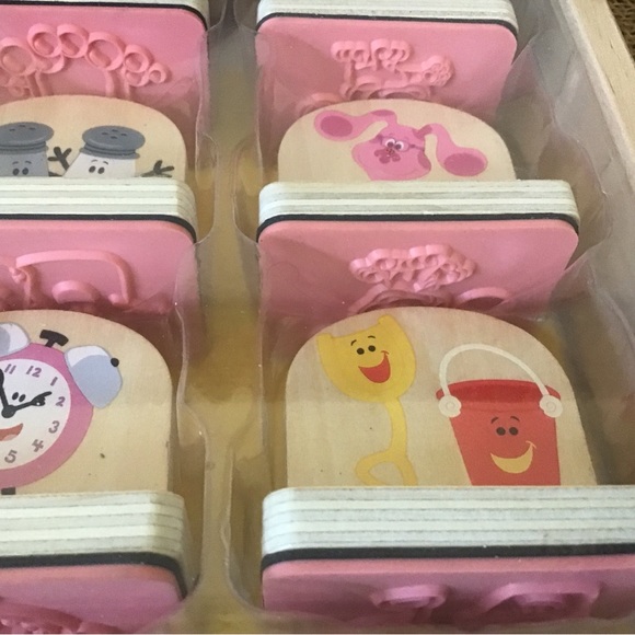 Melissa & Doug Blue’s Clues wooden handle stamps. NWT - Picture 6 of 14